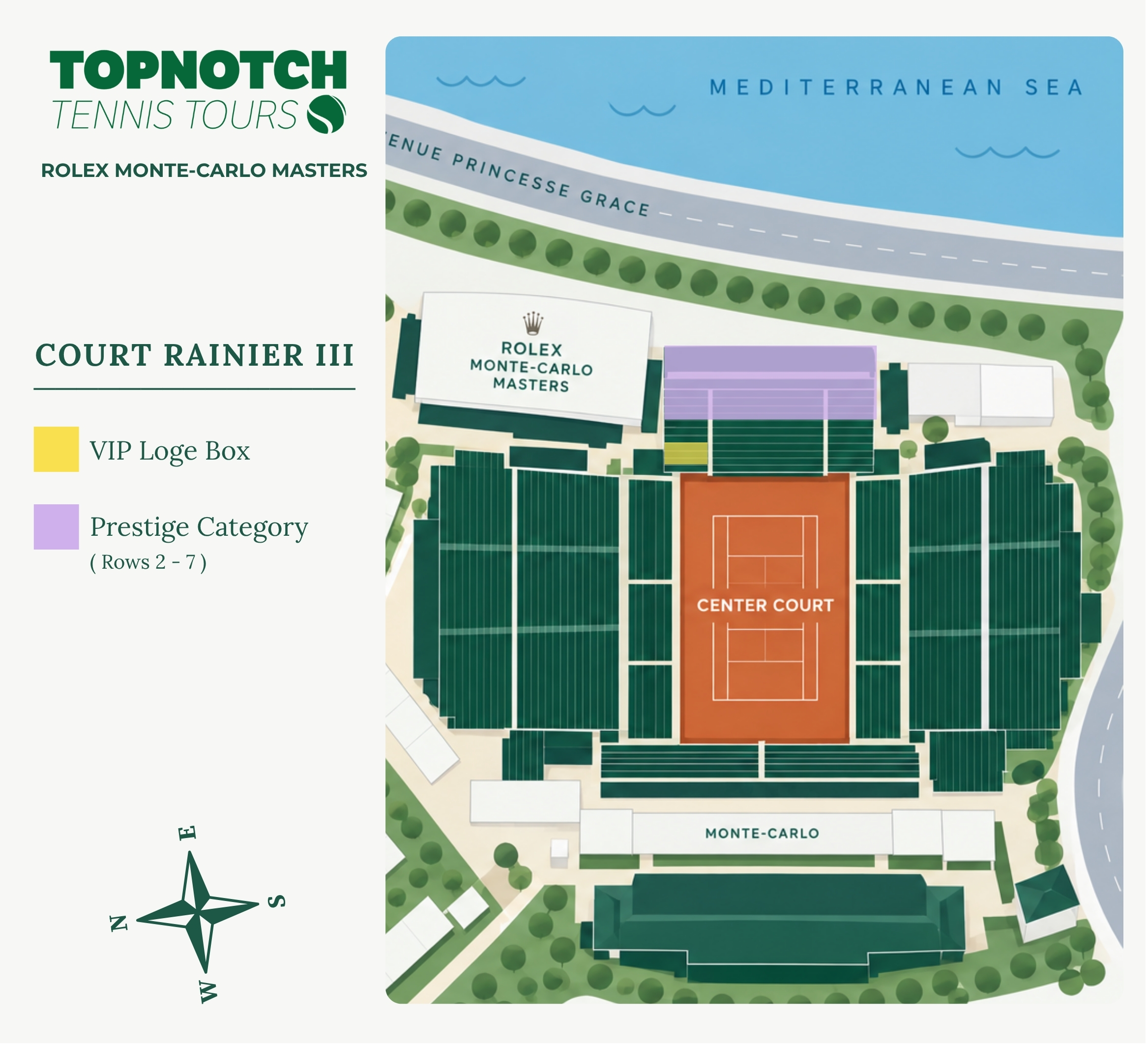 Monte Carlo Masters Map